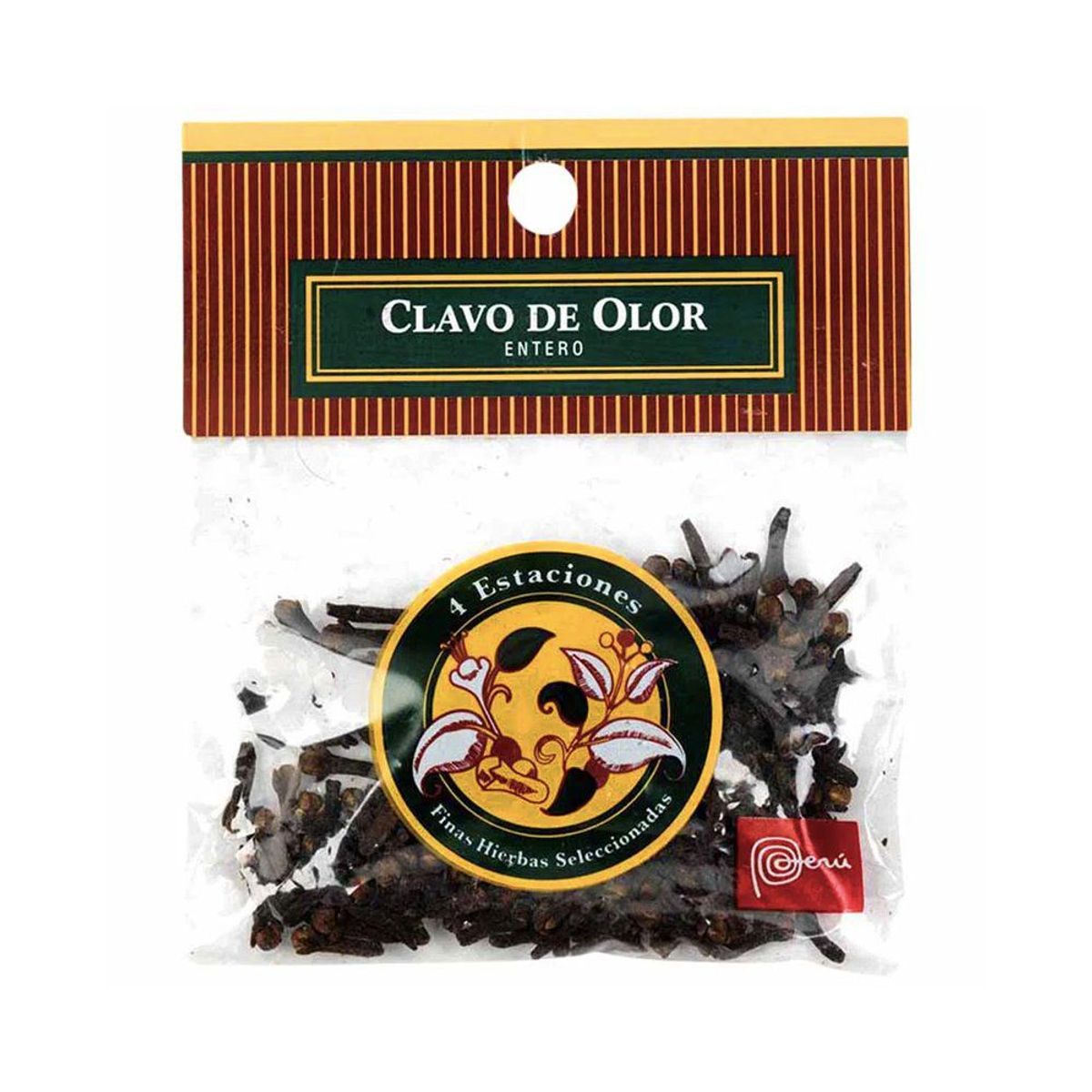 CUATRO ESTACIONES - Clavo de Olor Entero Cuatro Estaciones Bolsa 10 g