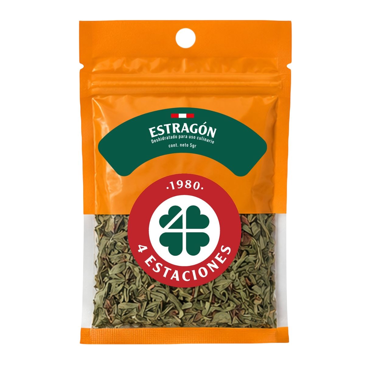 CUATRO ESTACIONES - Estragón 4 Estaciones Bolsa Ziplock 5 g
