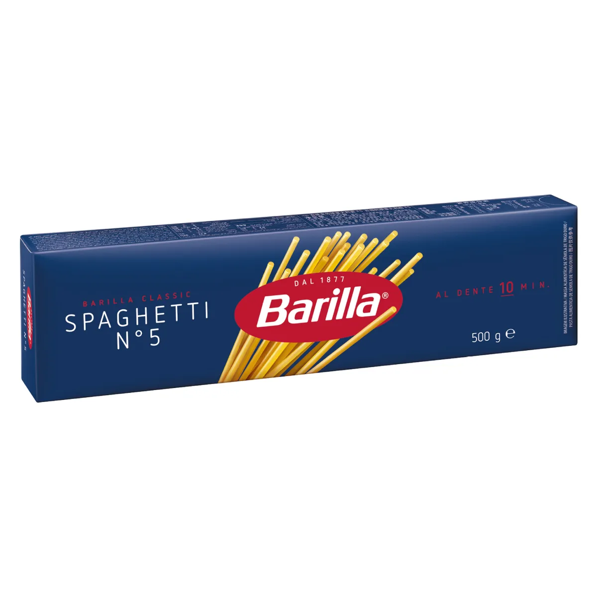 BARILLA - Fideo Spaguetti Barilla Caja 500 g