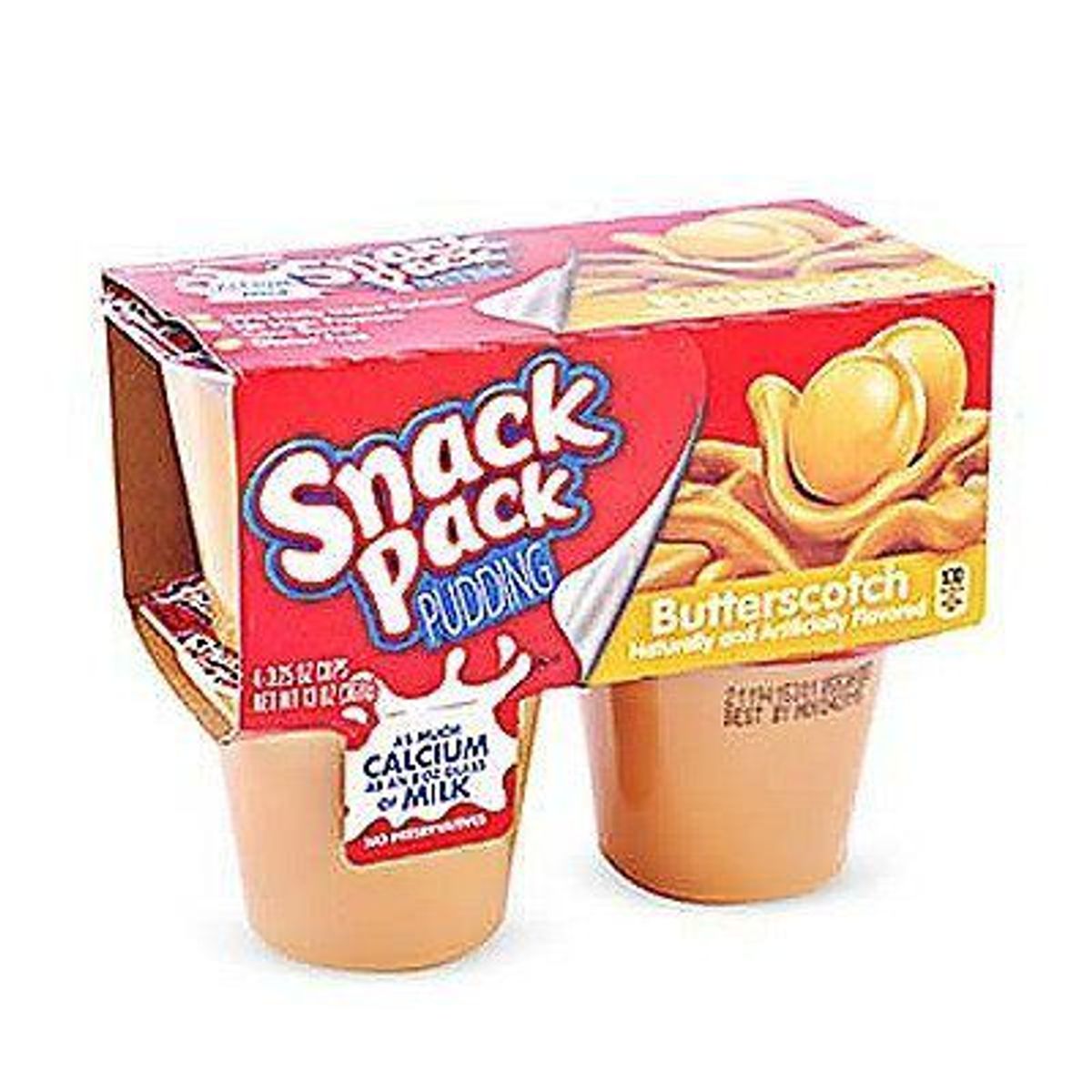 SNACK PACK - Pudín Snack Pack Butterscotch Pack 4 Und