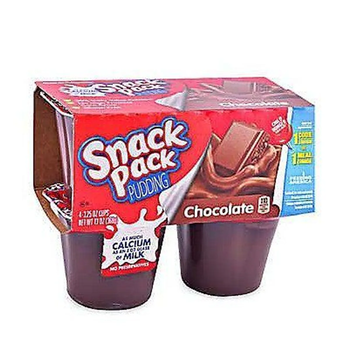 SNACK PACK - Pudín Snack Pack Chocolate Pack 4 Und