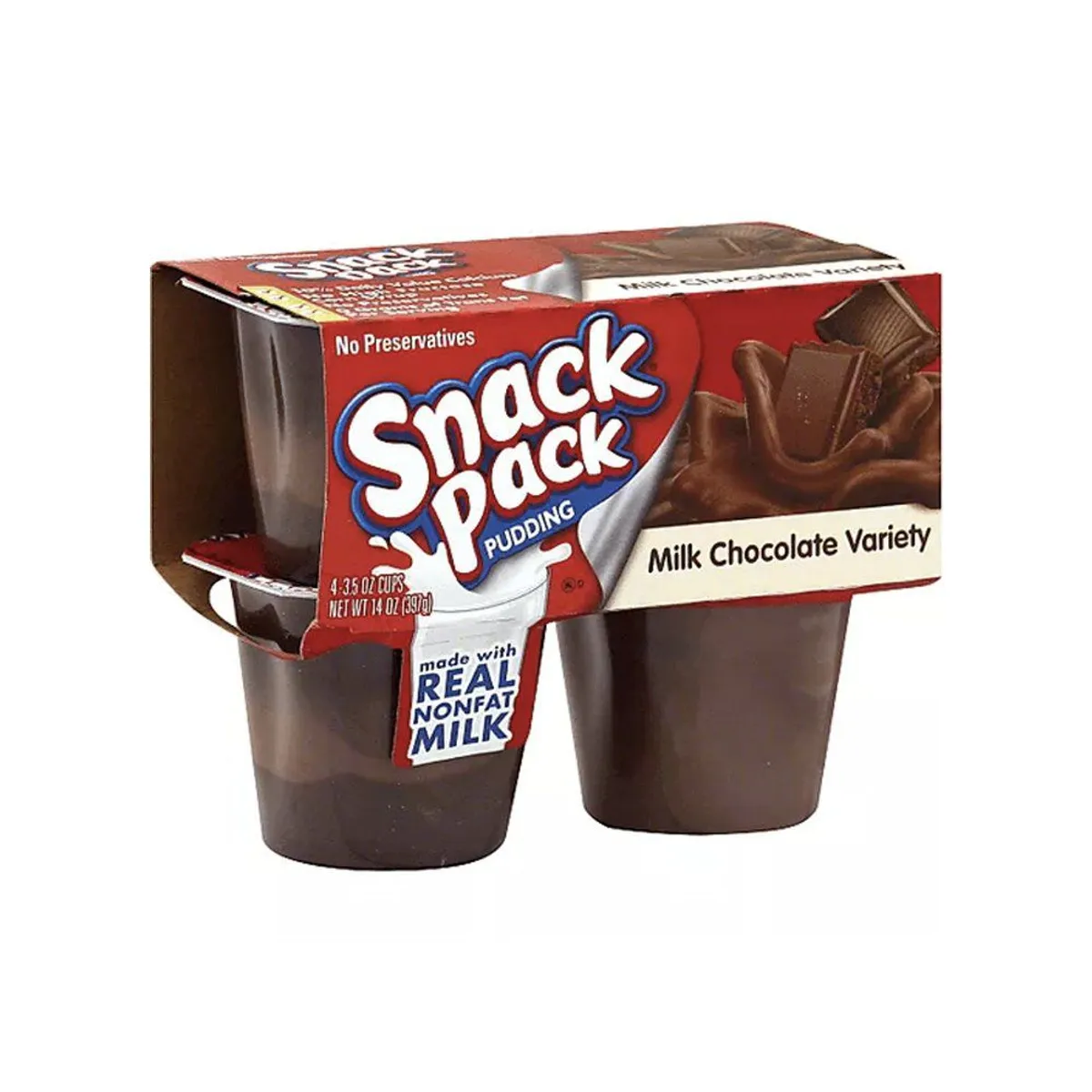 SNACK PACK - Pudín Snack Pack Chocolate Pack 4 Und