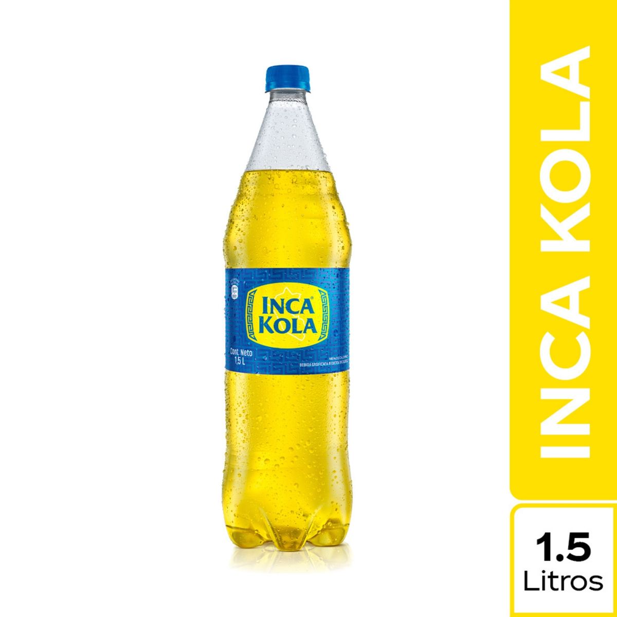 INCA KOLA - Gaseosa Inca Kola Botella 1.5 L