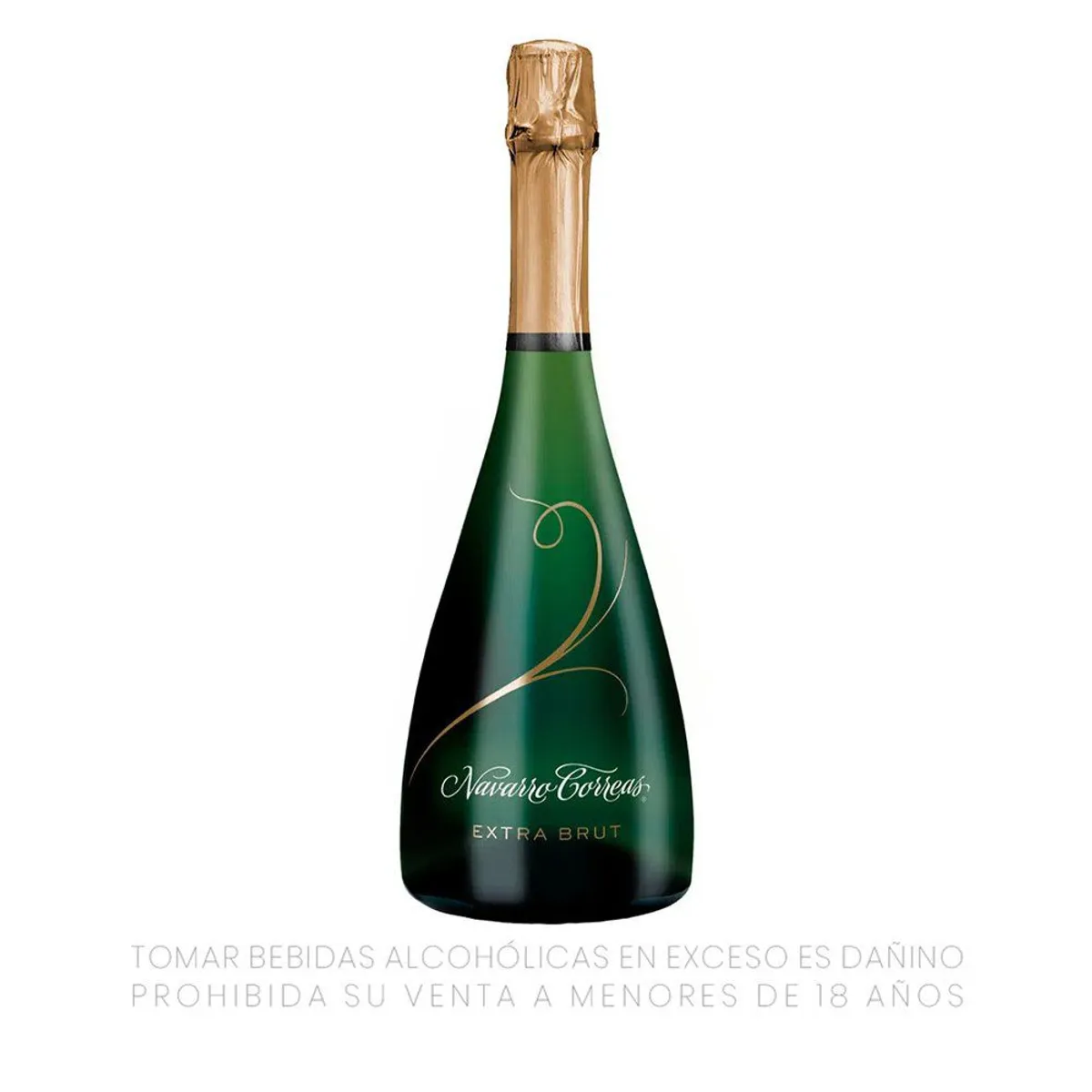 NAVARRO CORREAS - Espumante Navarro Correas Extra Brut Botella 750 mL