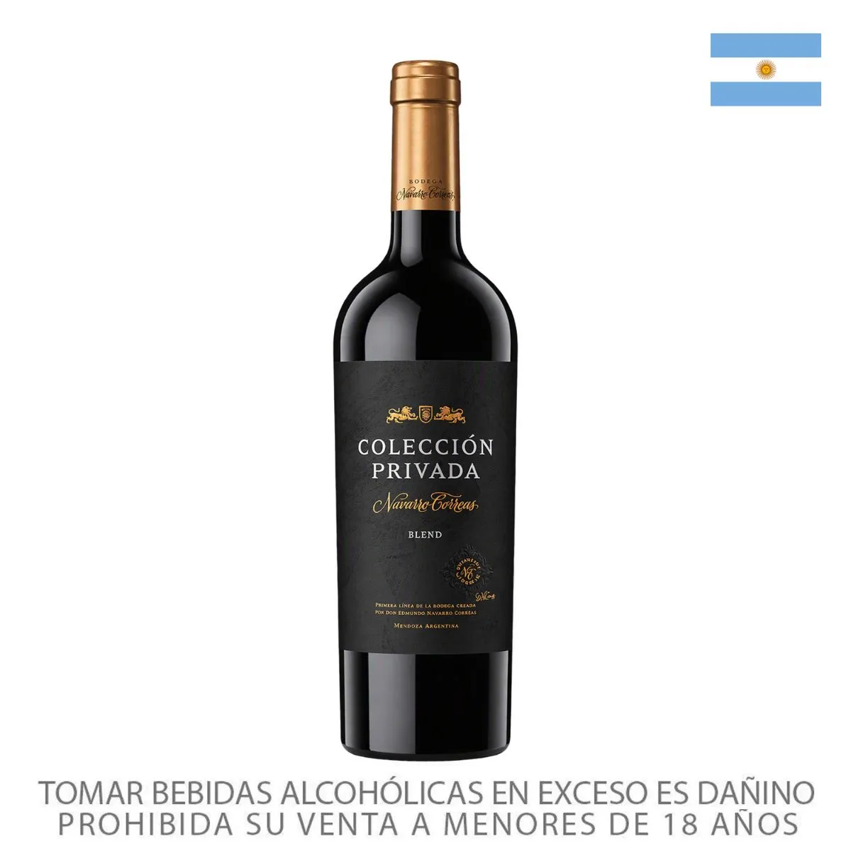 NAVARRO CORREAS - Vino Navarro Correas Colección Privada Botella 750 mL
