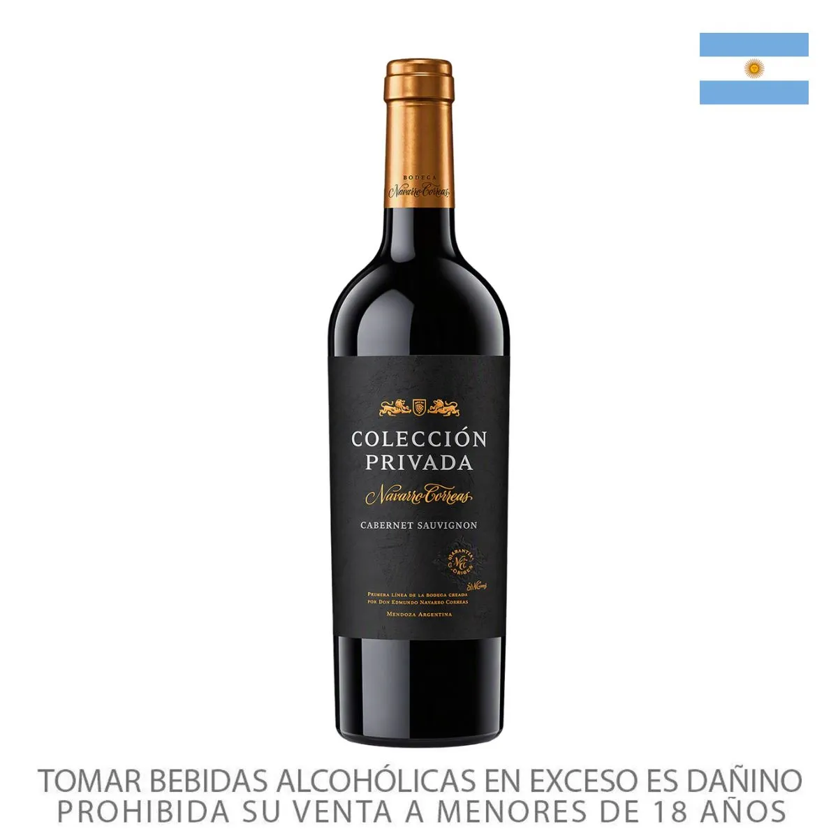 NAVARRO CORREAS - Vino Navarro Correas Colección Privada Cabernet Sauvignon Botella 750 mL