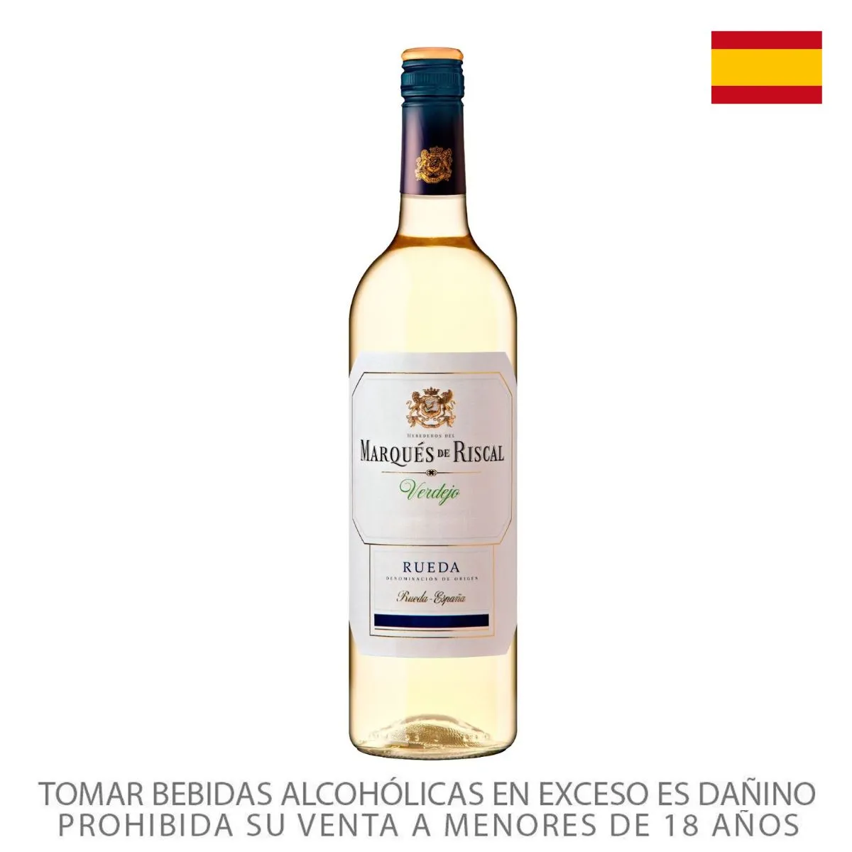 MARQUES DE RISCAL - Vino Marqués de Riscal Rueda Botella 750 mL