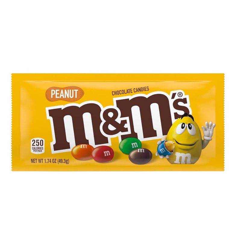 M Y M - Chocolate M&M Peanut Empaque 49.3 g
