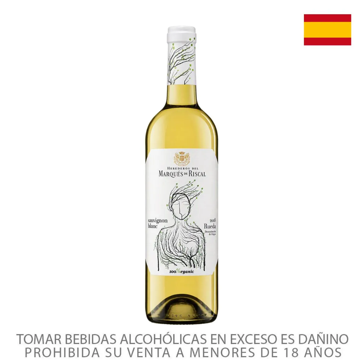 MARQUES DE RISCAL - Vino Marqués de Riscal Sauvignon Blanc Botella 750 mL
