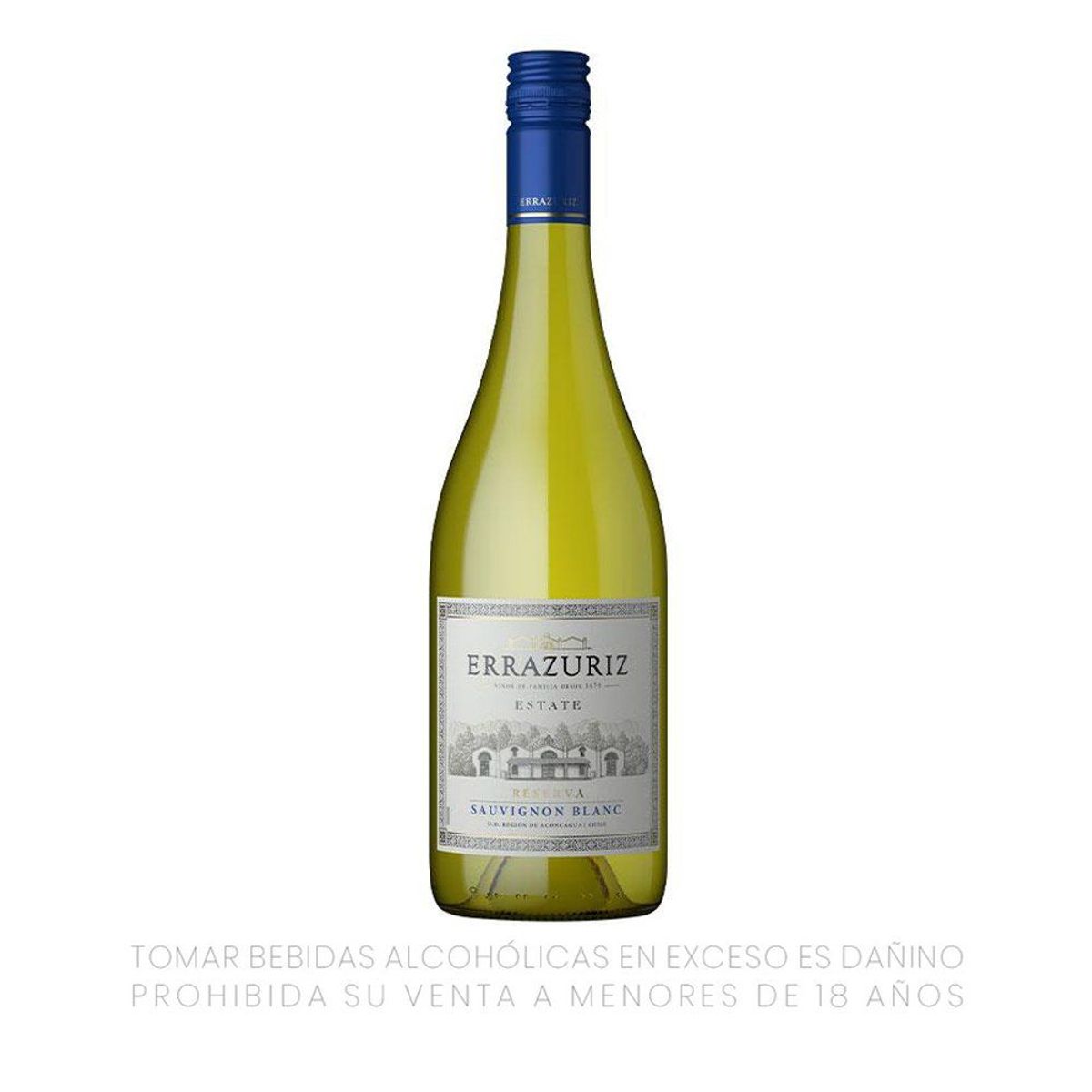 ERRAZURIZ - Vino Blanco Errazuriz Chardonnay Estate Series Botella 750 mL