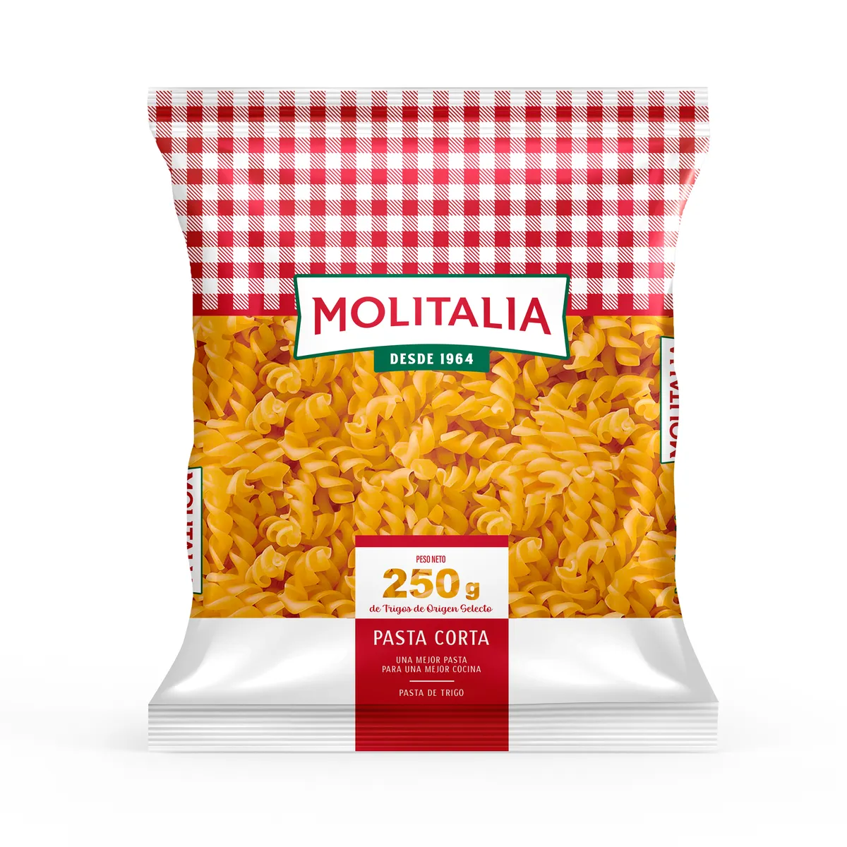 MOLITALIA - Fideo Tornillo Molitalia Bolsa 250 g