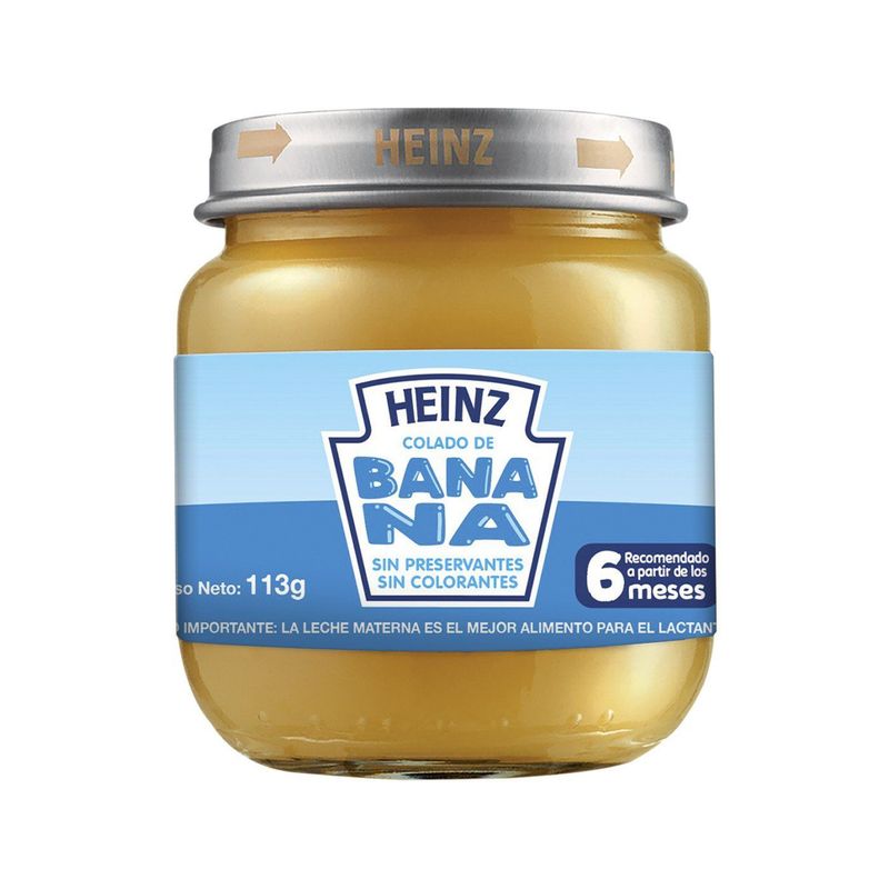 HEINZ - Colado de Banana Heinz 113 g