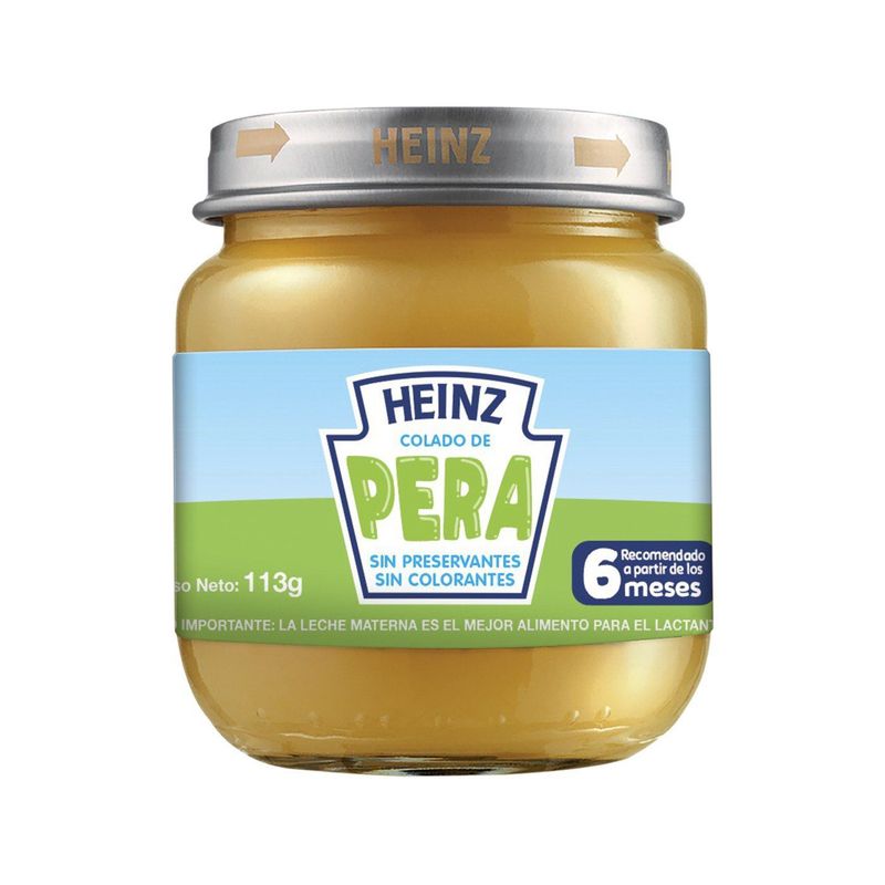 HEINZ - Colado de Pera Heinz 113 g