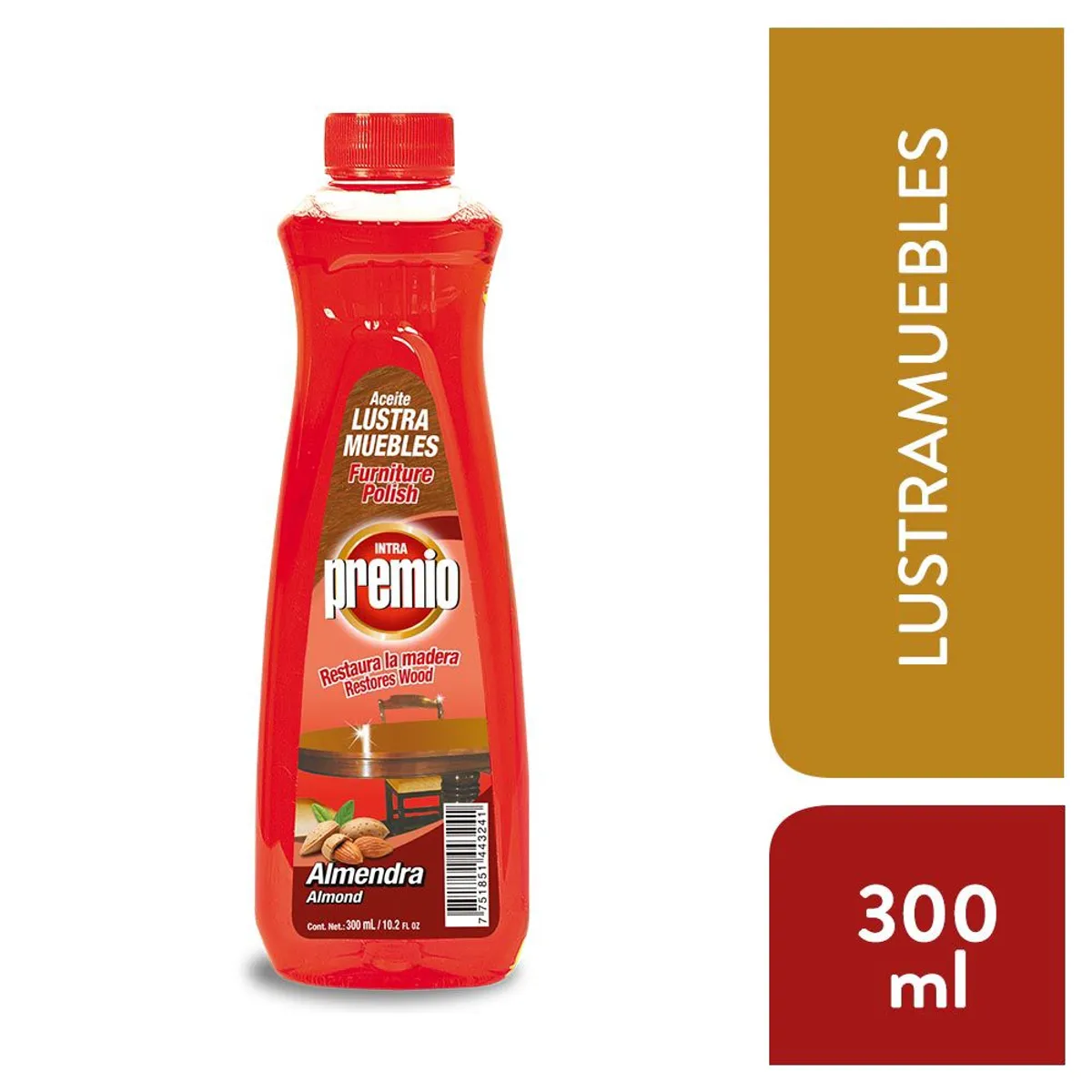 PREMIO - Lustramuebles Premio Aceite Rojo Envase 300 mL