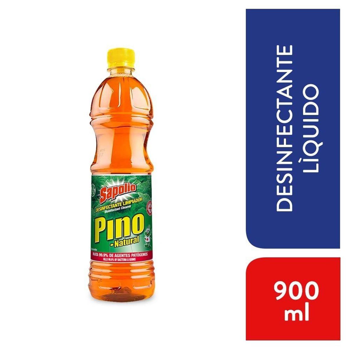 SAPOLIO - Desinfectante Limpiador Sapolio Pino Botella 900 mL