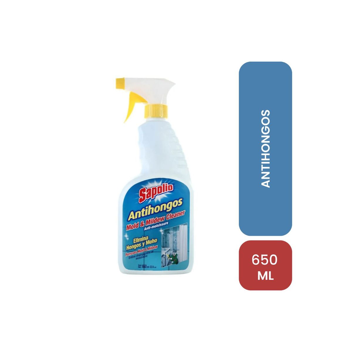SAPOLIO - Limpiador Antihongos Sapolio Envase 650 mL