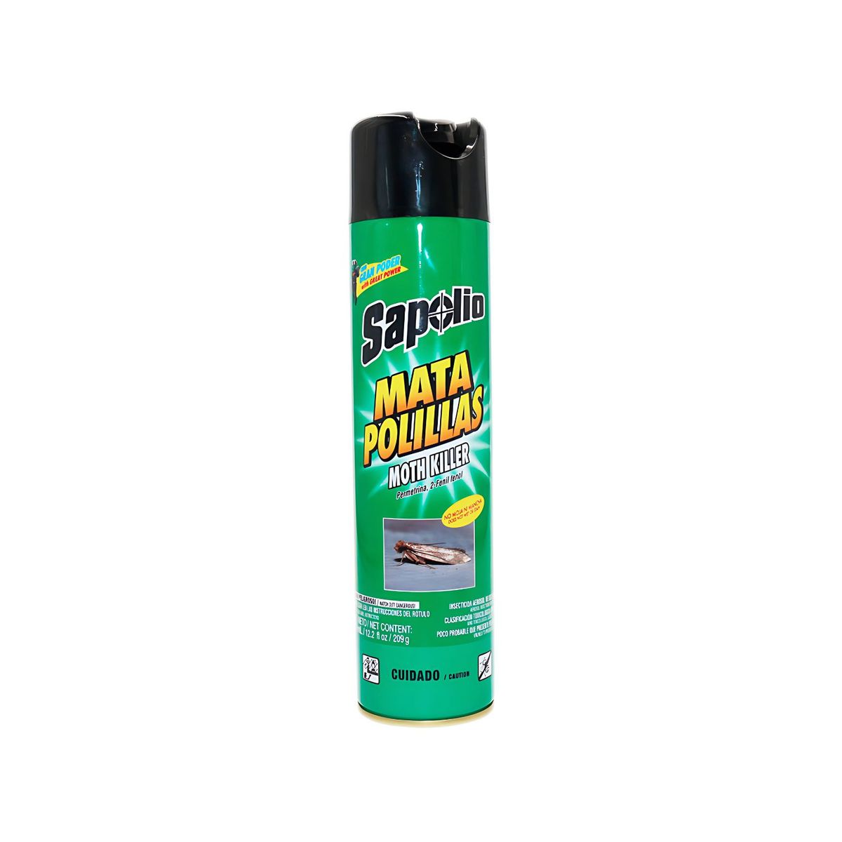 SAPOLIO - Insecticida en Spray Sapolio Mata Polilla Envase 360 mL