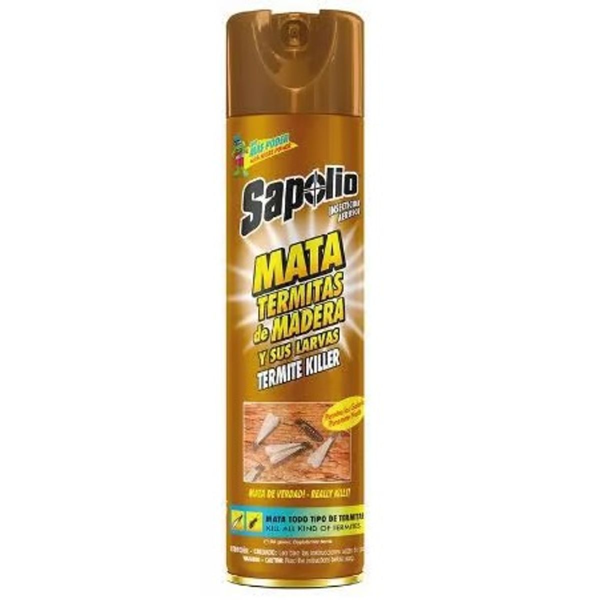 SAPOLIO - Insecticida en Spray Sapolio Mata Termitas de Madera Envase 360 mL
