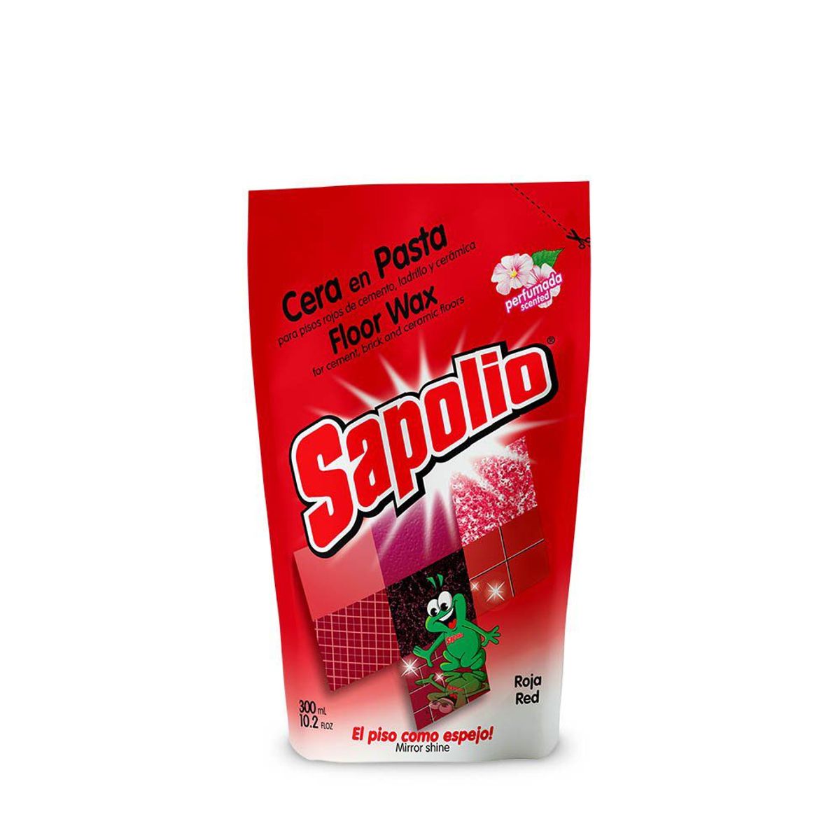 SAPOLIO - Cera en Pasta Sapolio Roja Doypack 300 mL