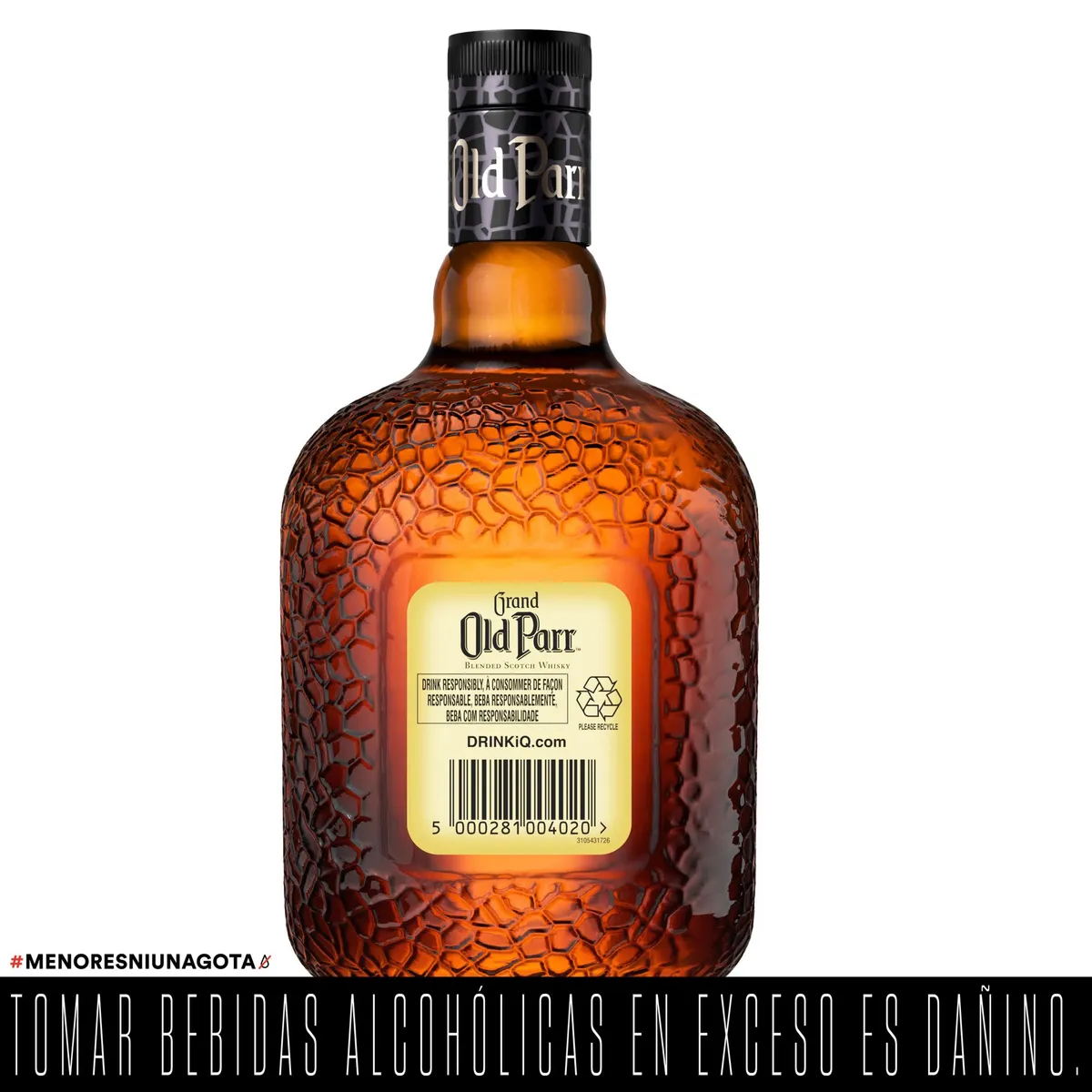 OLD PARR - Whisky Old Parr 40° Botella 750 mL