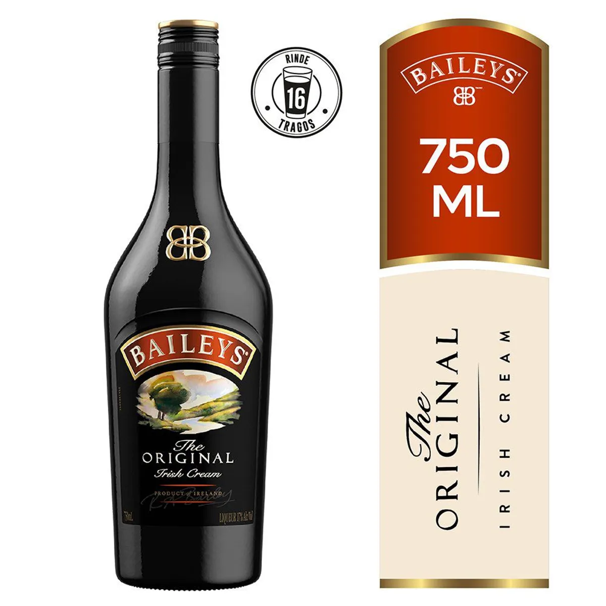 BAILEYS - Irish Cream Baileys Botella 750 mL