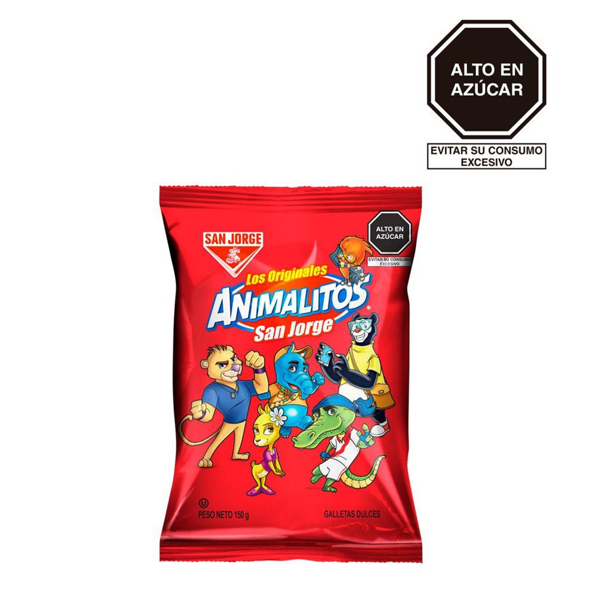 SAN JORGE - Galleta de Animalitos San Jorge Bolsa 150 g
