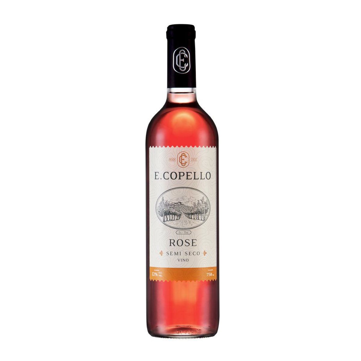 E.COPELLO - Vino E. Copello Rosé Semi Seco Botella 750 mL