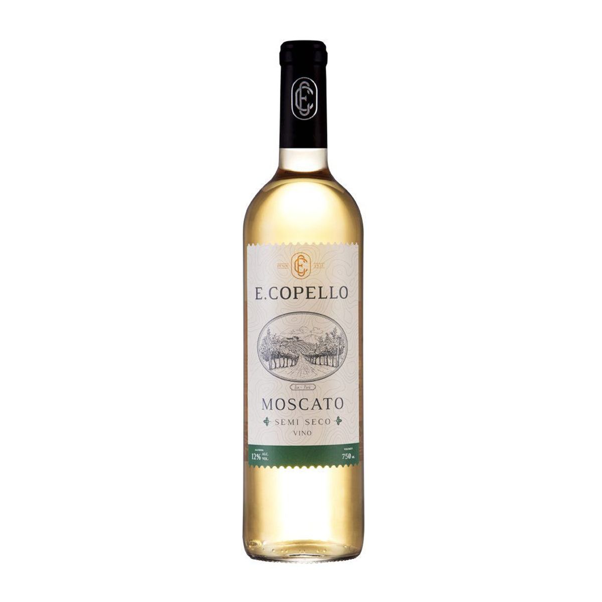 E.COPELLO - Vino E. Copello Blanco Moscato Botella 750 mL