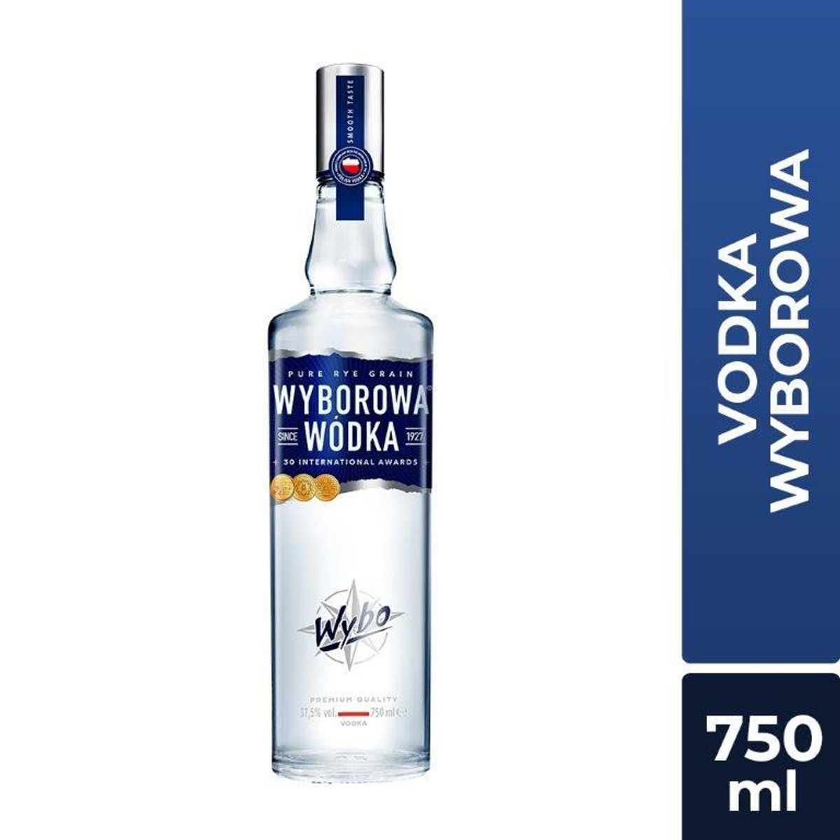 WYBOROWA - Vodka Wyborowa Botella 750 mL