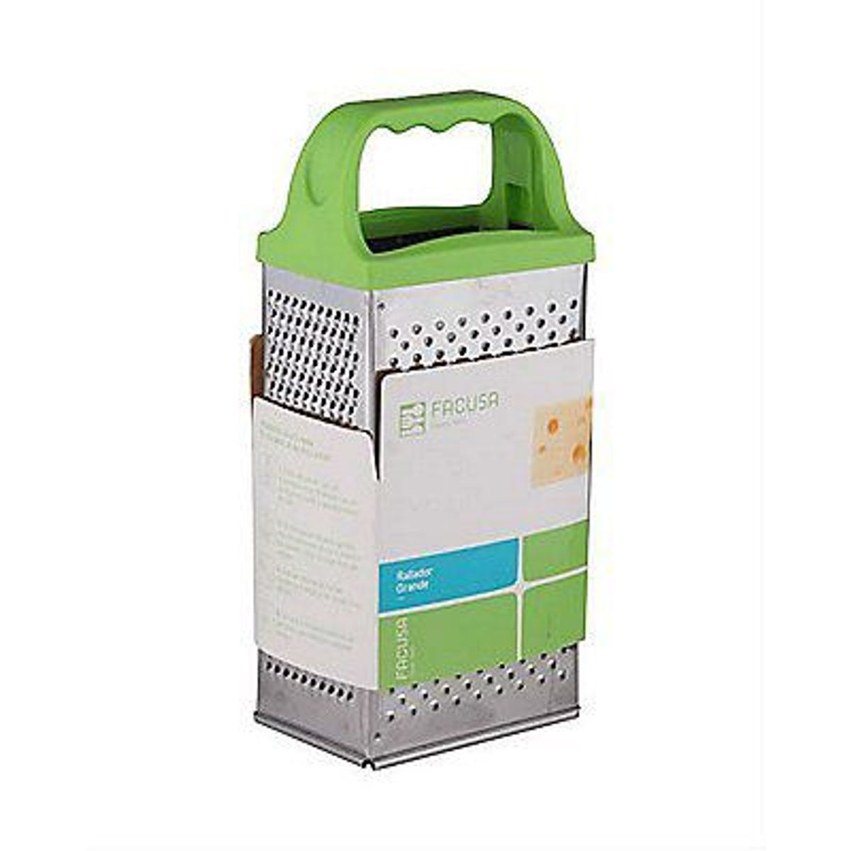 FACUSA - Rallador Grande Facusa Acero Inoxidable con Mango