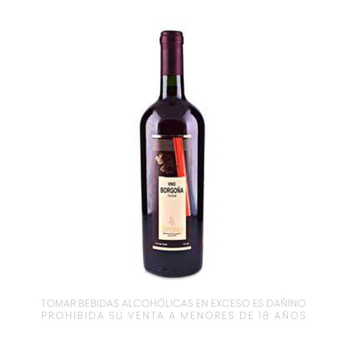 BERNINA - Vino Bernina Borgoña Botella 750 mL