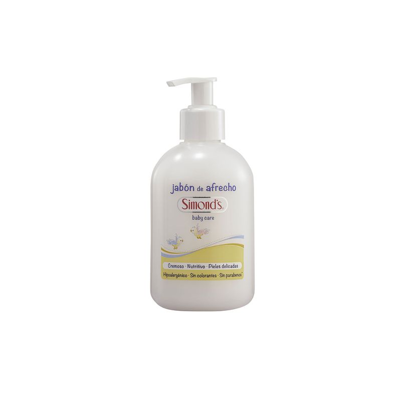 SIMONDS - Jabón Afrecho Simonds Baby Care Envase 340 mL