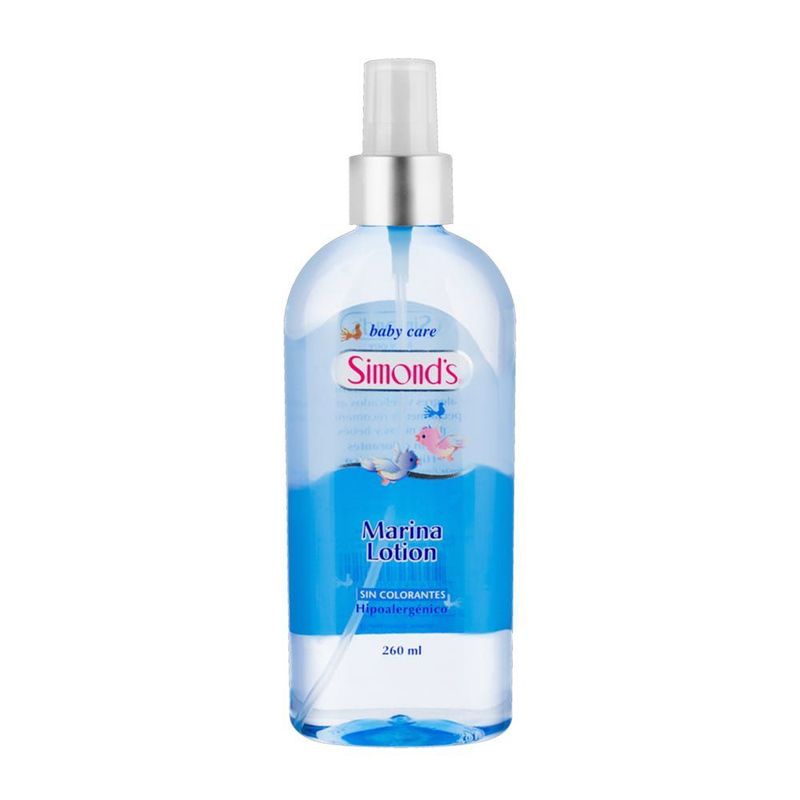 SIMONDS - Loción Simonds Bebé Marina Hipoalergénico Envase 260 mL