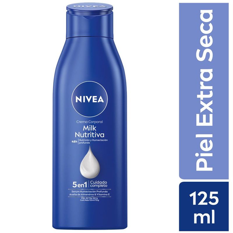 NIVEA - Crema Corporal Nivea Nutritiva Piel Extra Seca Envase 125 mL