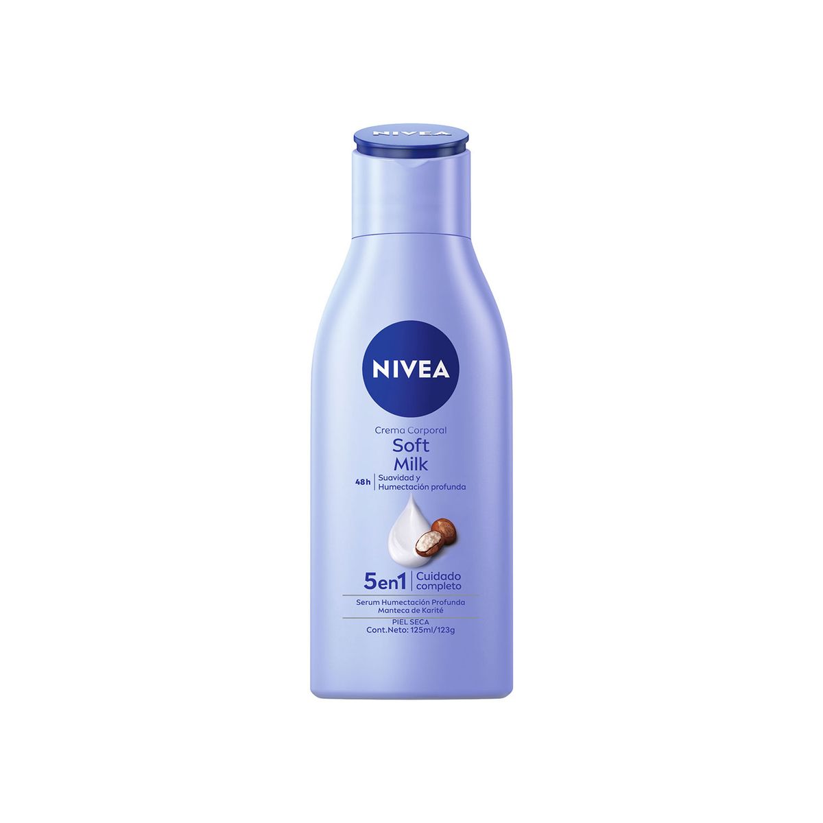 NIVEA - Crema Corporal Nivea Body Milk Soft Envase 125 mL