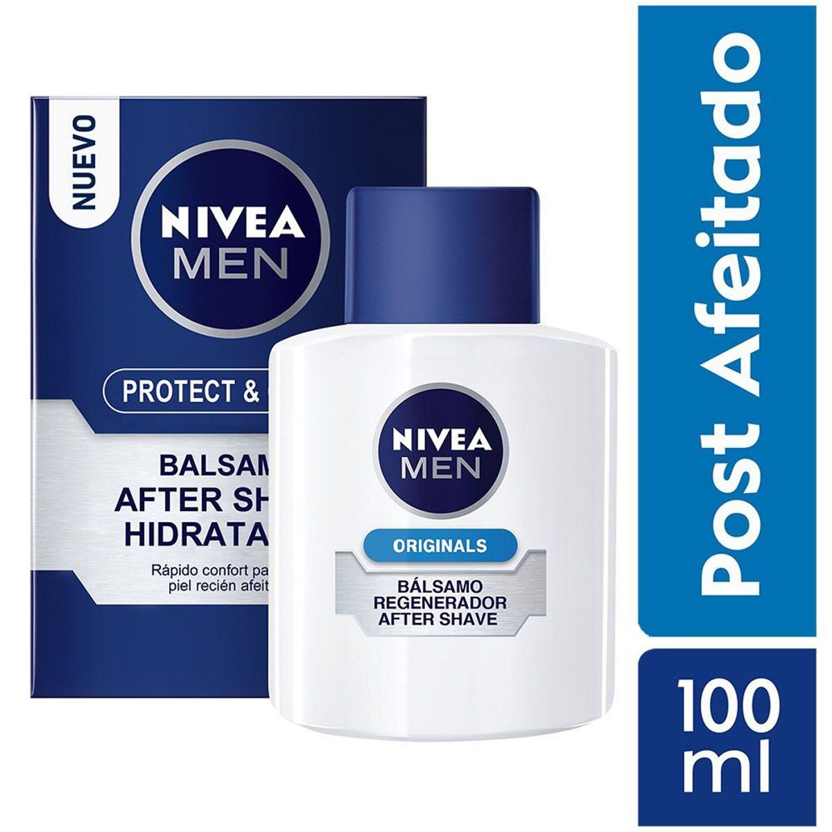 NIVEA - Bálsamo After Shave Nivea Men Hidratante Envase 100 mL