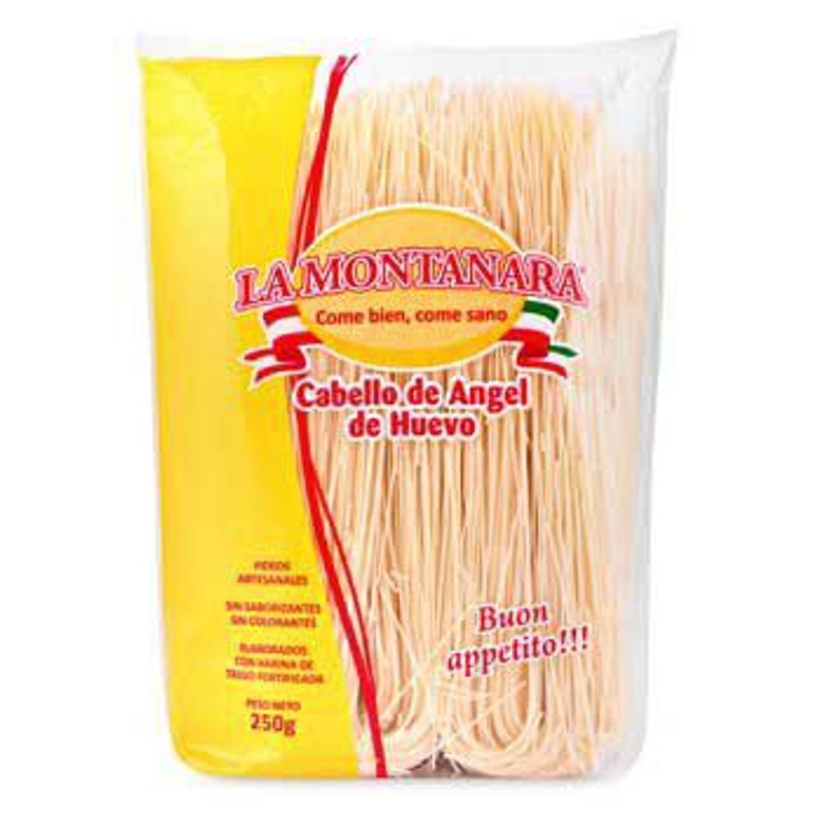 MONTANARA - Fideo Cabello de Ángel Montanara Bolsa 250 g