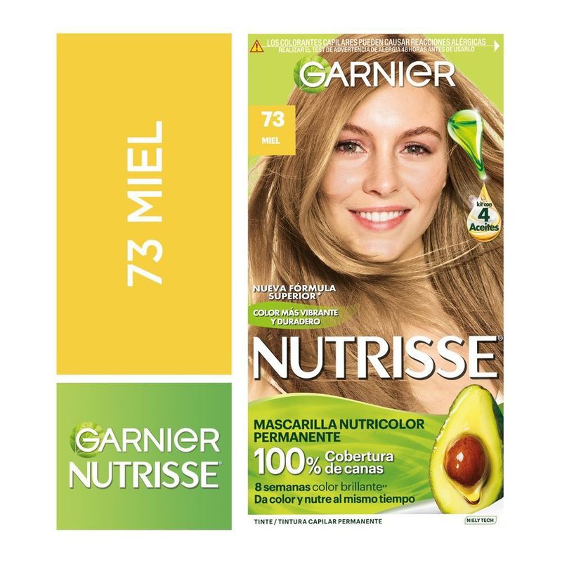 NUTRISSE - Tinte para Cabello 73 Miel Nutrisse 157 mL Garnier