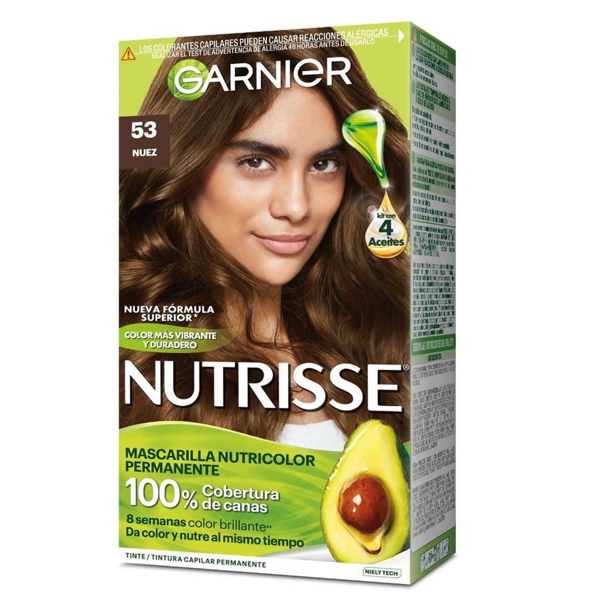 NUTRISSE - Tinte Nutrisse Tono 53 Nuez