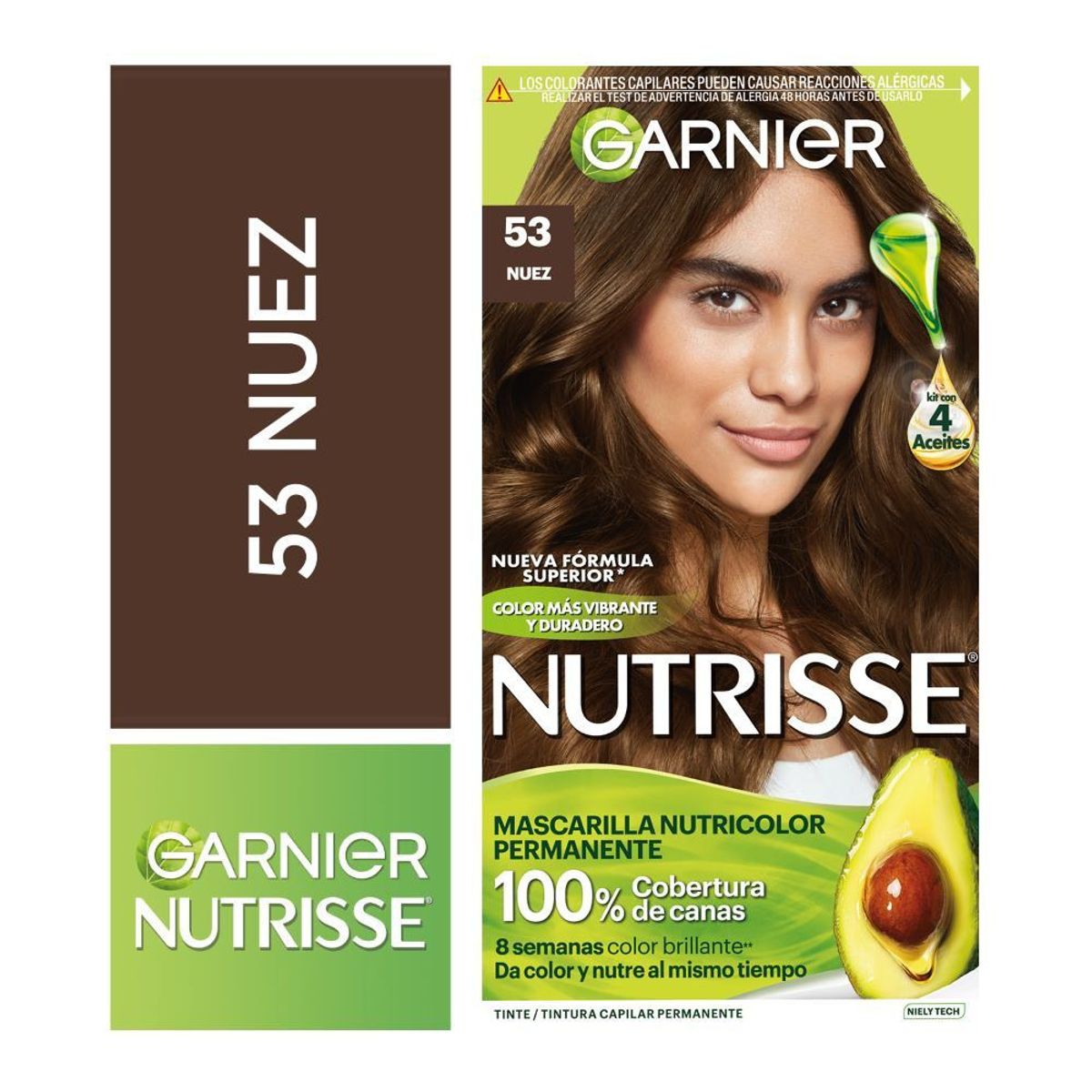 NUTRISSE - Tinte Nutrisse Tono 53 Nuez