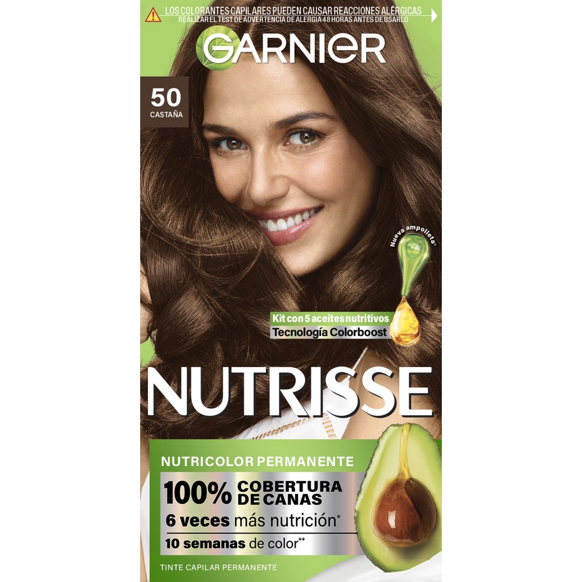 NUTRISSE - Tinte Nutrisse Tono 50 Castaña