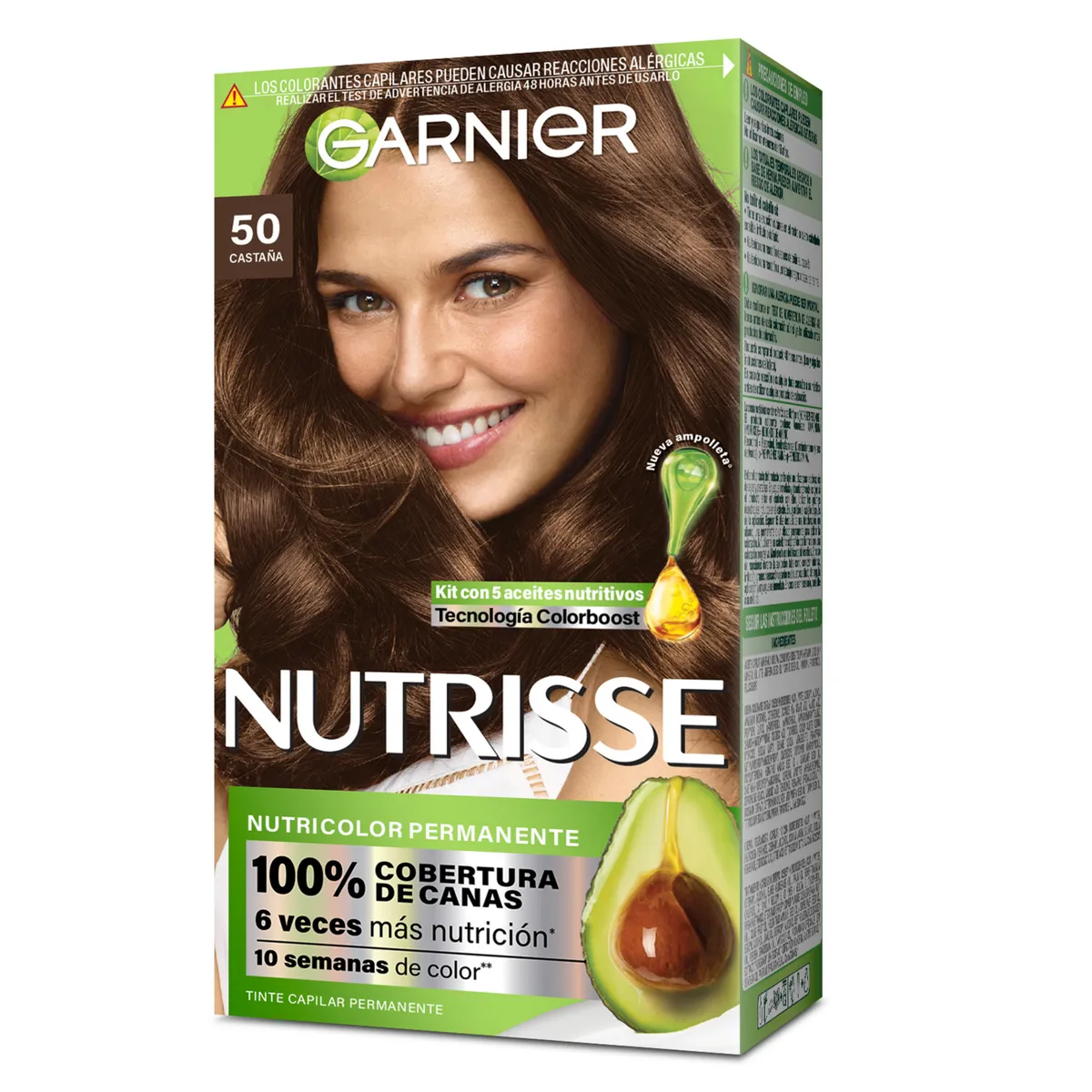 NUTRISSE - Tinte Nutrisse Tono 50 Castaña