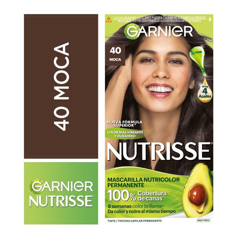 NUTRISSE - Kit Tinte Capilar Nutrisse Tono 40 Moca