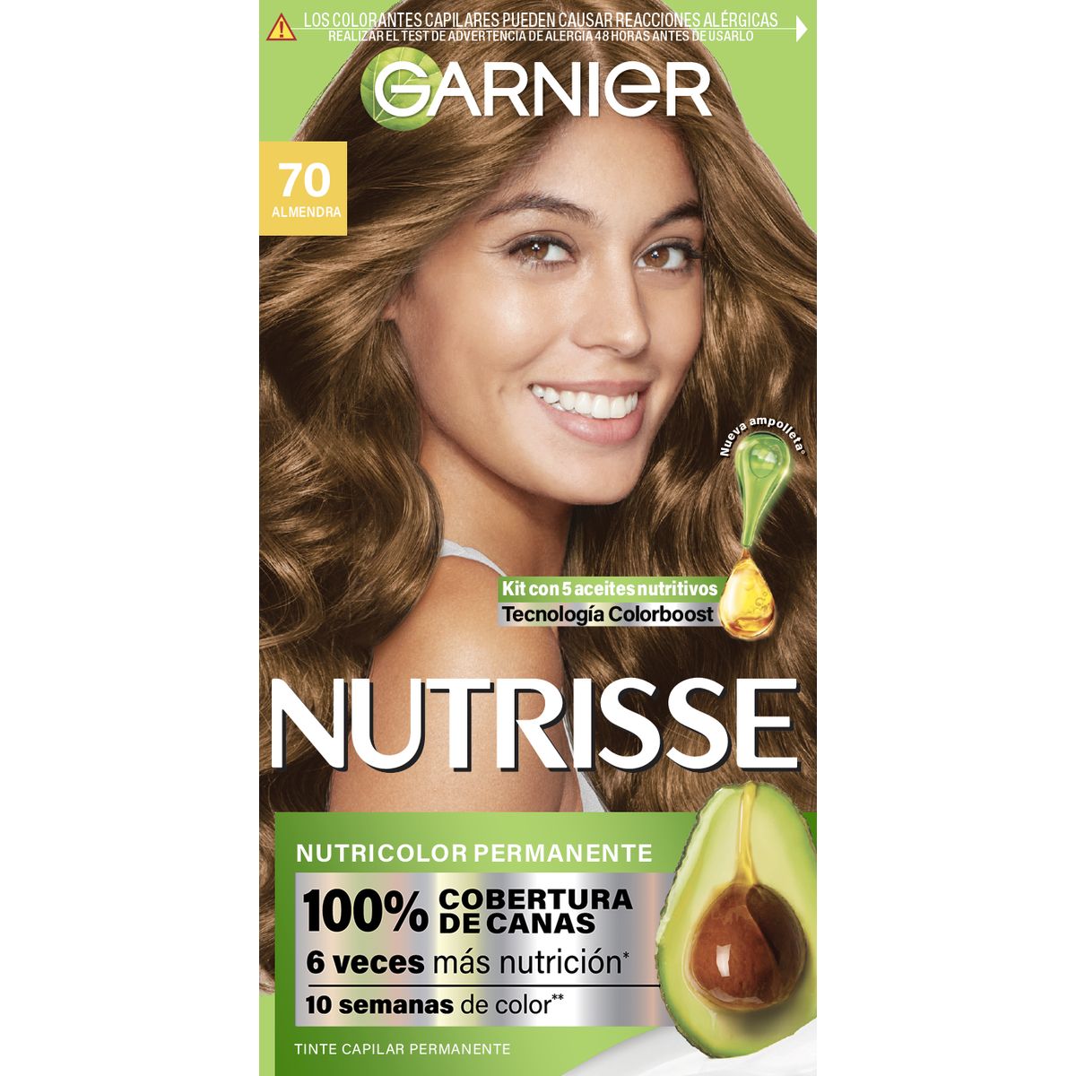 NUTRISSE - Tinte Nutrisse Tono 70 Almendra