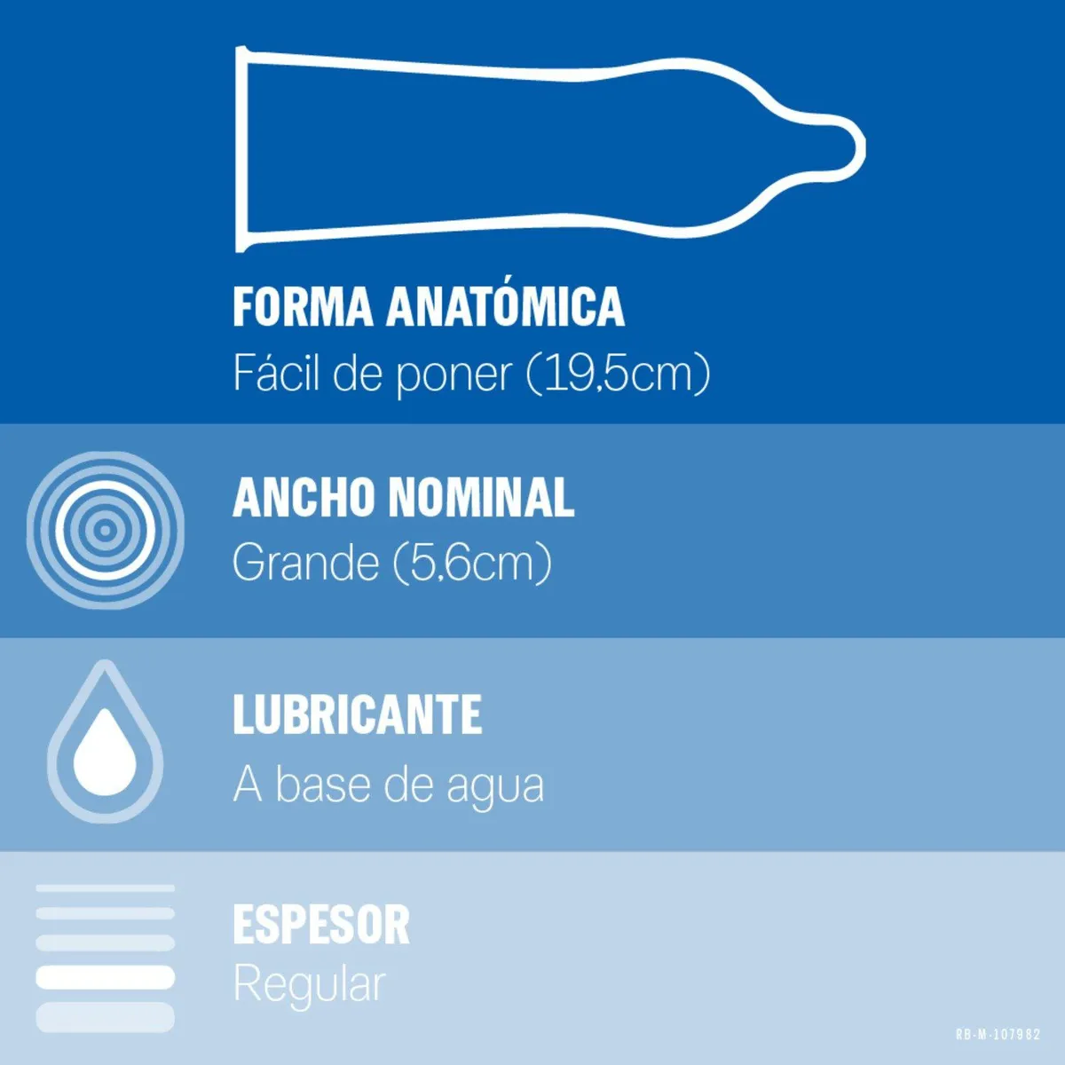 DUREX - Preservativos Durex Clásico Caja 3 Und