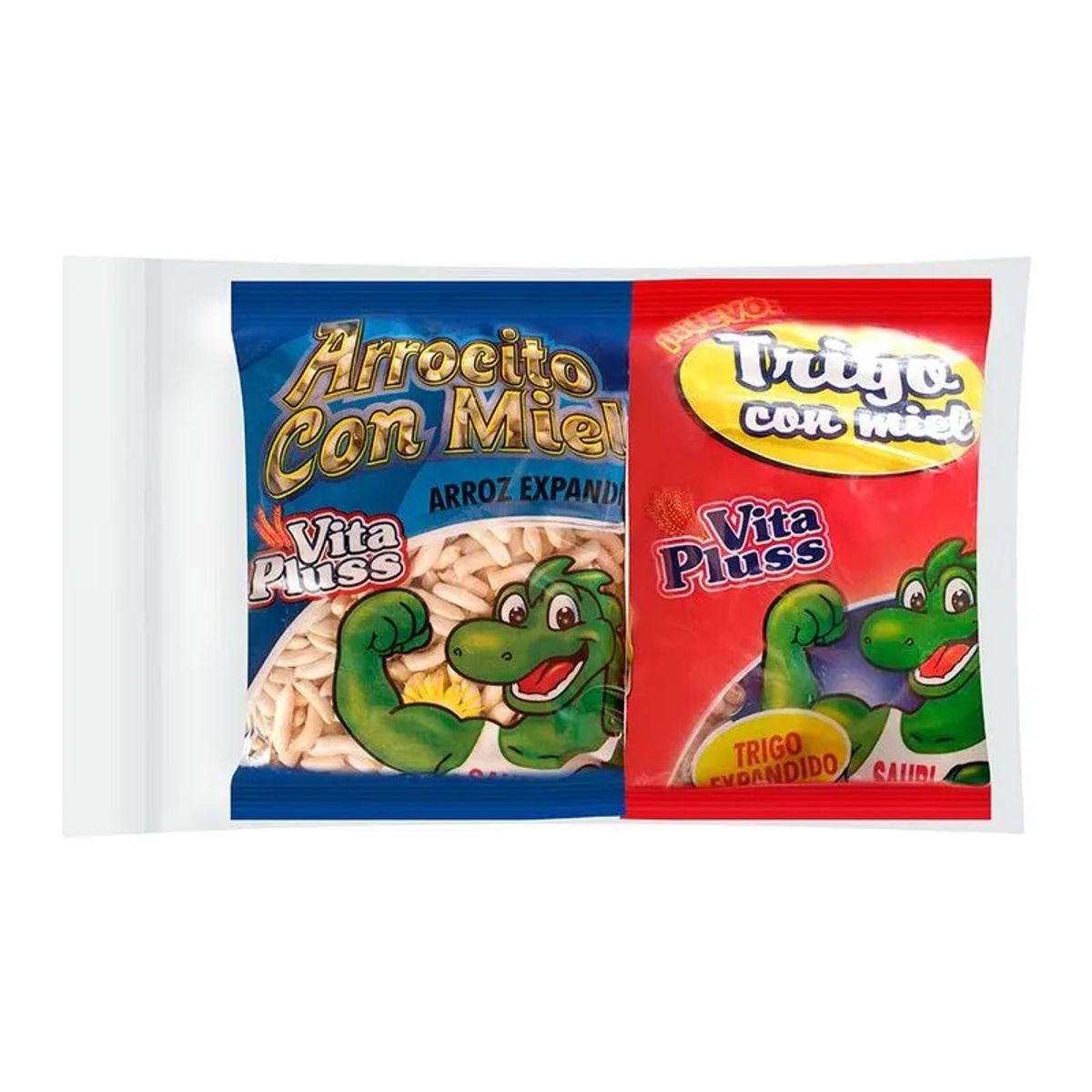 VITAPLUS - Pack Vitaplus Trigo y Arrocito con Miel Empaque 120 g