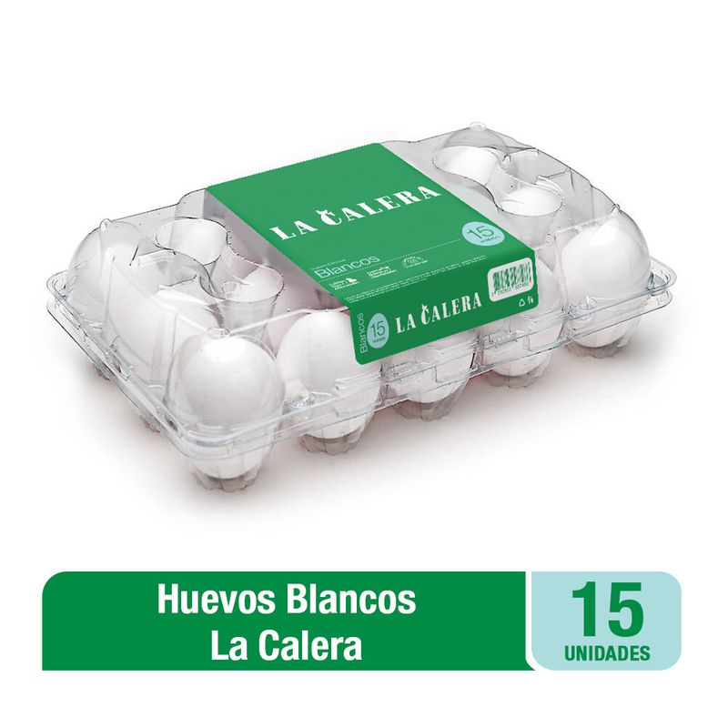 LA CALERA - La Calera Huevos Quincena Blanco