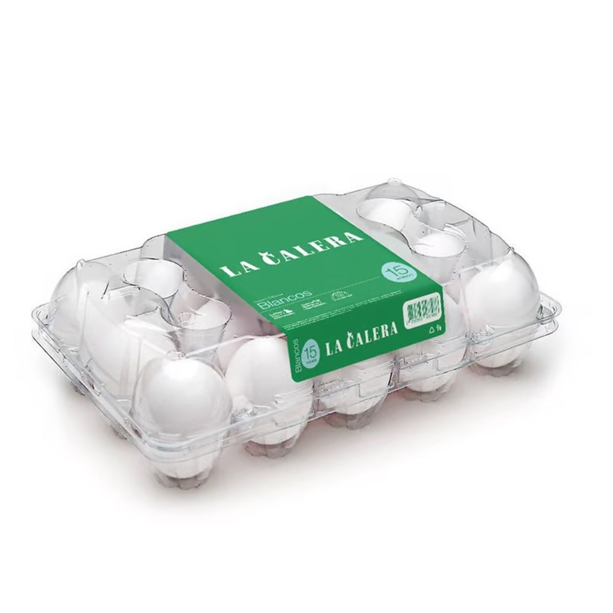 LA CALERA - Huevos Blancos La Calera Bandeja 15 Und