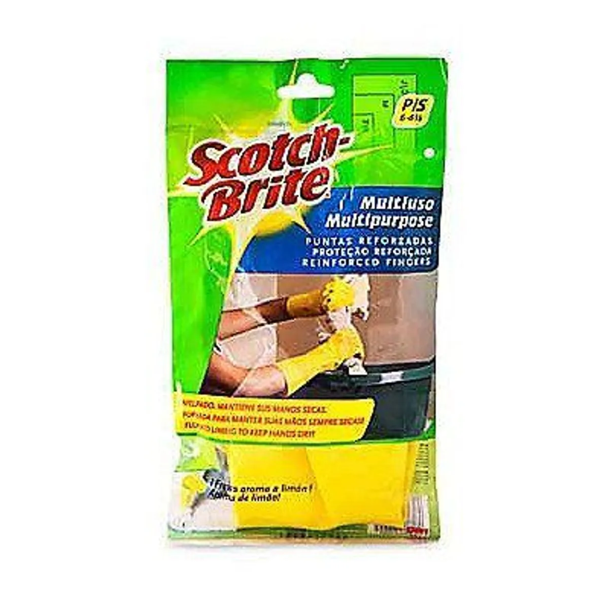 SCOTCH BRITE - Guantes Scotch Brite Multiuso Talla 6