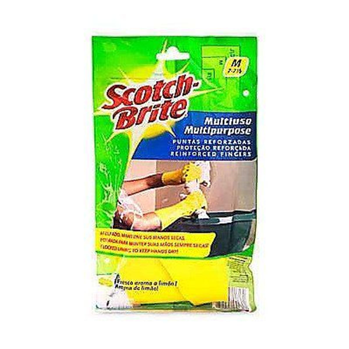 SCOTCH BRITE - Guantes Scotch Brite Multiuso Talla 7